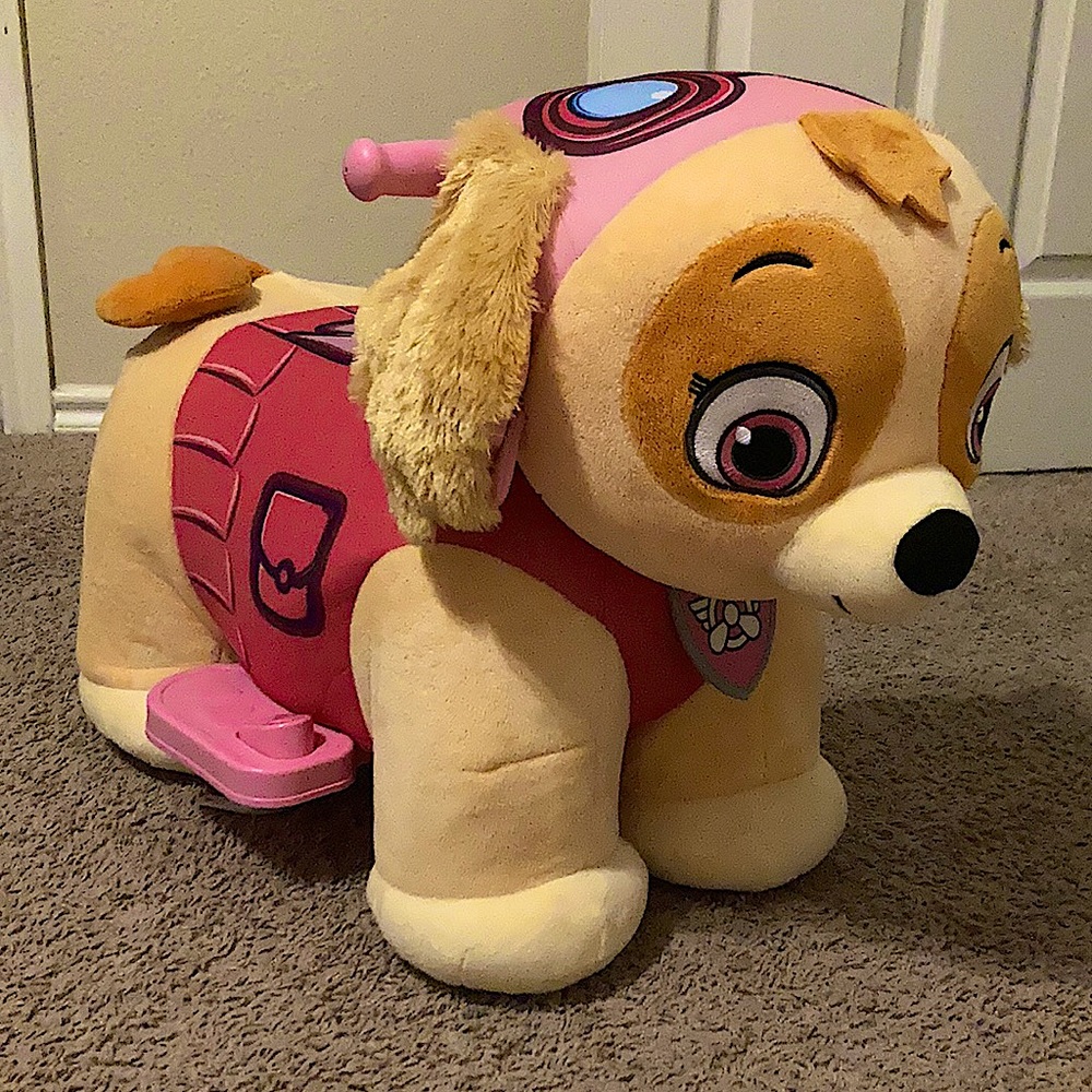 Nick Jr. Paw Patrol Skye 6V Plush Ride-On Toy for Toddlers by Huffy